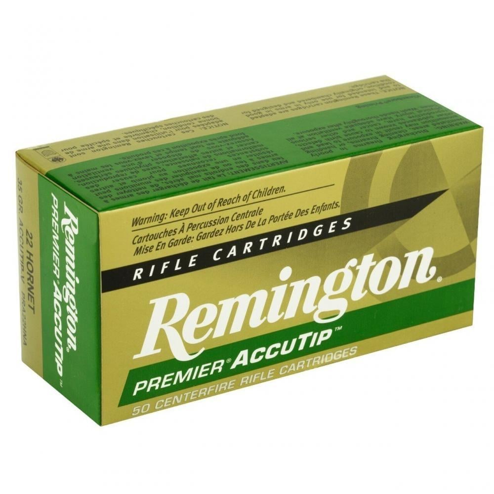 Remington Premier Accutip-V Ammo 223 Remington 50gr Accutip - 223 Remington 50gr Accutip 20/Box 223/5.56