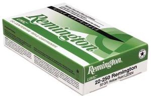 Remington Umc Ammo 22-250 Remington 50gr Jhp - 22-250 Remington 50gr Jacketed Hollow Point 20/Box