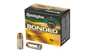 Remington Golden Saber Bonded .45 ACP 230 Grain Bonded Jacketed Hollow Point Centerfire Pistol Ammo 20 Rounds 29327