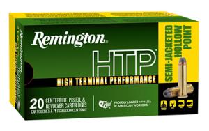 Remington .38 Special +P High Terminal Performance SJHP, 125gr, 20ct