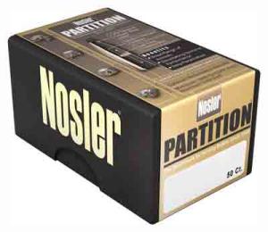 Nosler Partition 7mm (0.284") Spitzer Bullets - 7mm (0.284") 140gr Spitzer 50/Box 7mm-08