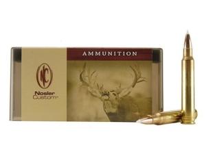 Nosler Custom Ammunition 8mm Remington Magnum 200 Grain AccuBond Spitzer Box of 20 - 763582 8mm Rem Mag