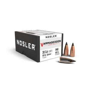 Nosler Bullet Varmageddon .30cal 110gr Fb Tipped 100/Bx - 30 Caliber (0.308'''') 110gr Fb Tipped 100/Box
