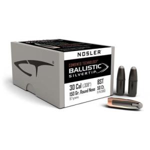 Nosler Silvertip Hunting Rifle Bullet .30-30 Caliber 150gr Ballistic Tip 50ct 51165