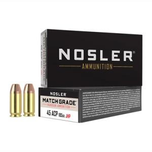 Nosler 51271 45 ACP 185 Gr JHP (Per 50)