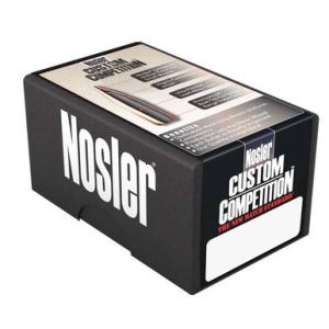 Nosler Custom Competition Bullets .30 Caliber 190 Grain Hollow Point Boat Tail .308" Diameter 100 Pack 53412