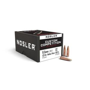 Nosler 6.5mm 123gr Custom Competition Hollow Point Bt Bullets (100ct) - 53415 6.5mm Rem Mag