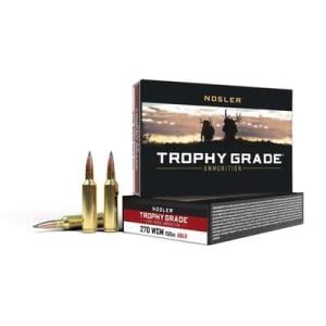 Nosler Trophy Grade Ammo 270 Wsm 150gr Accubond Lr - 270 Wsm 150gr Ab-Lr 20/Box