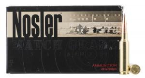 Nosler Match Grade 6.5mm Creedmoor 140 Grain Jacketed Hollow Point Boat Tail Brass Cased Centerfire Rifle Ammo 20 Rounds 60115 6.5 Creedmoor