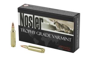 Nosler Trophy Grade 22 Nosler Ammo - 22 Nosler 70gr Accubond Spitzer 20/Box