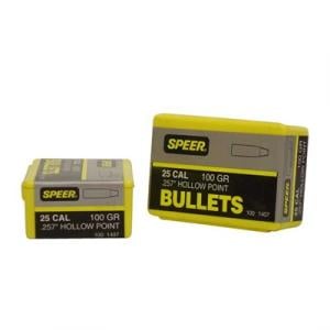 Speer Varmint .25 Caliber .257" Rifle Bullets 100 Count JHP 100 Grains 1407 [FC-076683014078]