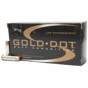 Speer Gold Dot .38 Special +P Ammunition 125 Grain Gold Dot Hollow Point 945 fps 50 Rounds