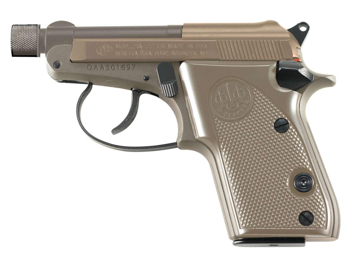 Beretta 21 Bobcat FDE 22 LR