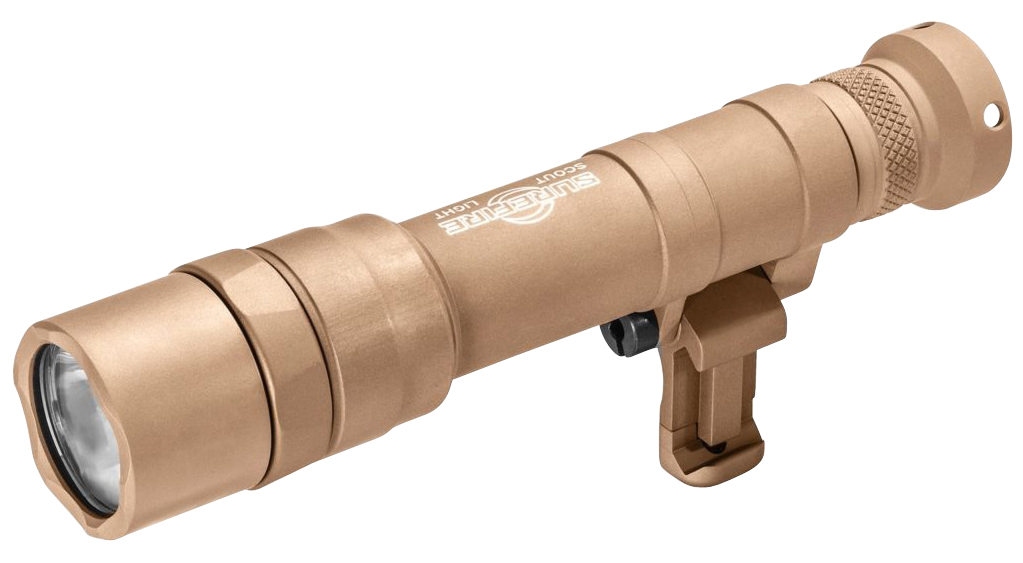 Surefire Scout Light Pro 550 Lumens White LED Light Picatinny Rail Mount Tan