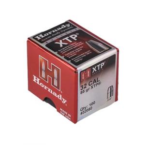 Hornady XTP Bullets 32 Caliber (312 Diameter) 85 Grain Jacketed Hollow Point Box of 100