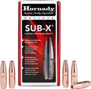 Hornady Sub-X Rifle Bullets 350 Legend 35 Caliber 250 grain .357 3503
