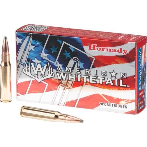 Hornady, American Whitetail, .308 Winchester, InterLock SP, 150 Grain, 20 Rounds