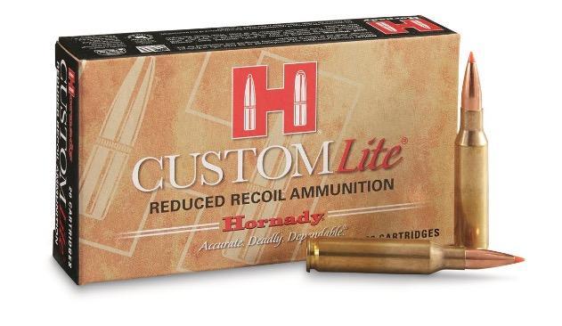Hornady Custom Lite Rifle Ammunition 7mm-08 Rem 120 gr SST Custom Lite 20/Box