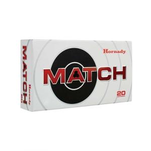 Hornady Match 6.5mm Creedmoor 147 grain Extremely Low Drag Match Brass Cased Centerfire Rifle Ammo 20 Rounds 81501 6.5 Creedmoor