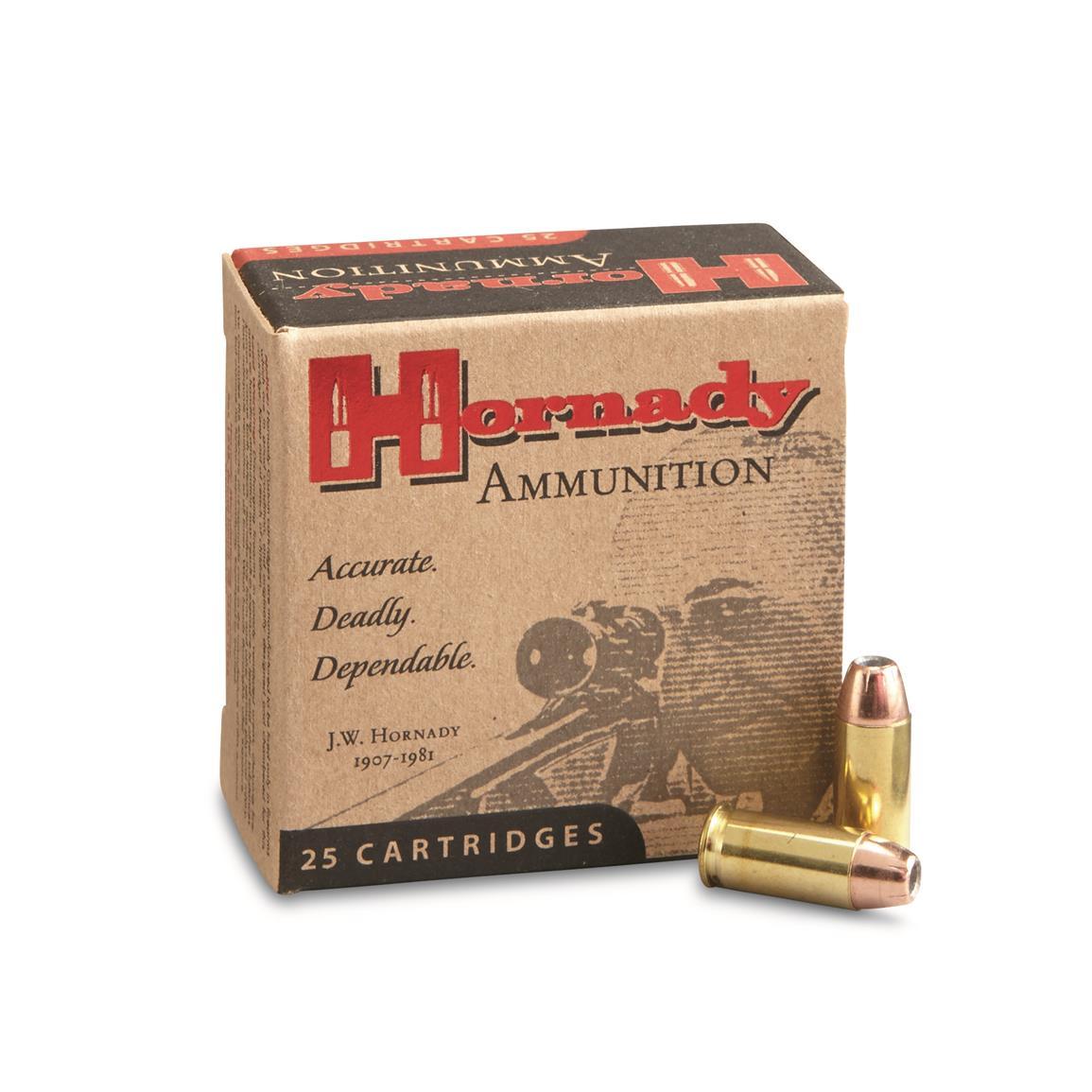 Hornady Custom Ammunition 32 ACP 60 Grain XTP Jacketed Hollow Point Box of 25