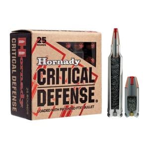 Hornady Critical Defense 9mm Luger Ammo - 9mm Luger 115gr Flex Tip Expanding 25/Box