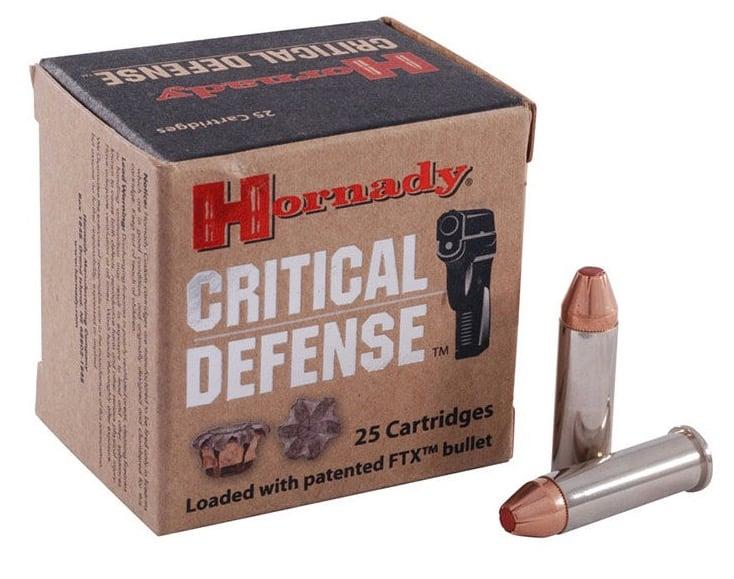 Hornady Critical Defense 38 Special Ammo - Critical Defense 38 Special 110gr Polymer Tipped 25/Box