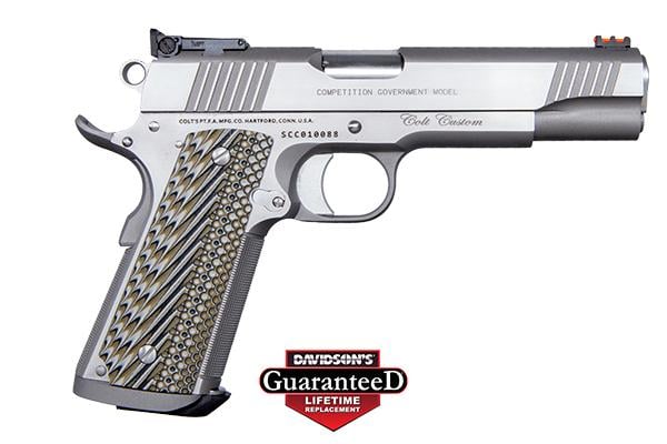 Colt Custom Competition Stainless Steel 38 Super