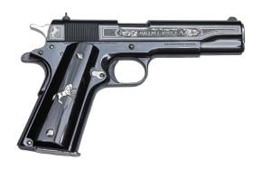 Colt 1911 Government "Oscuro y Plata" 38 Super