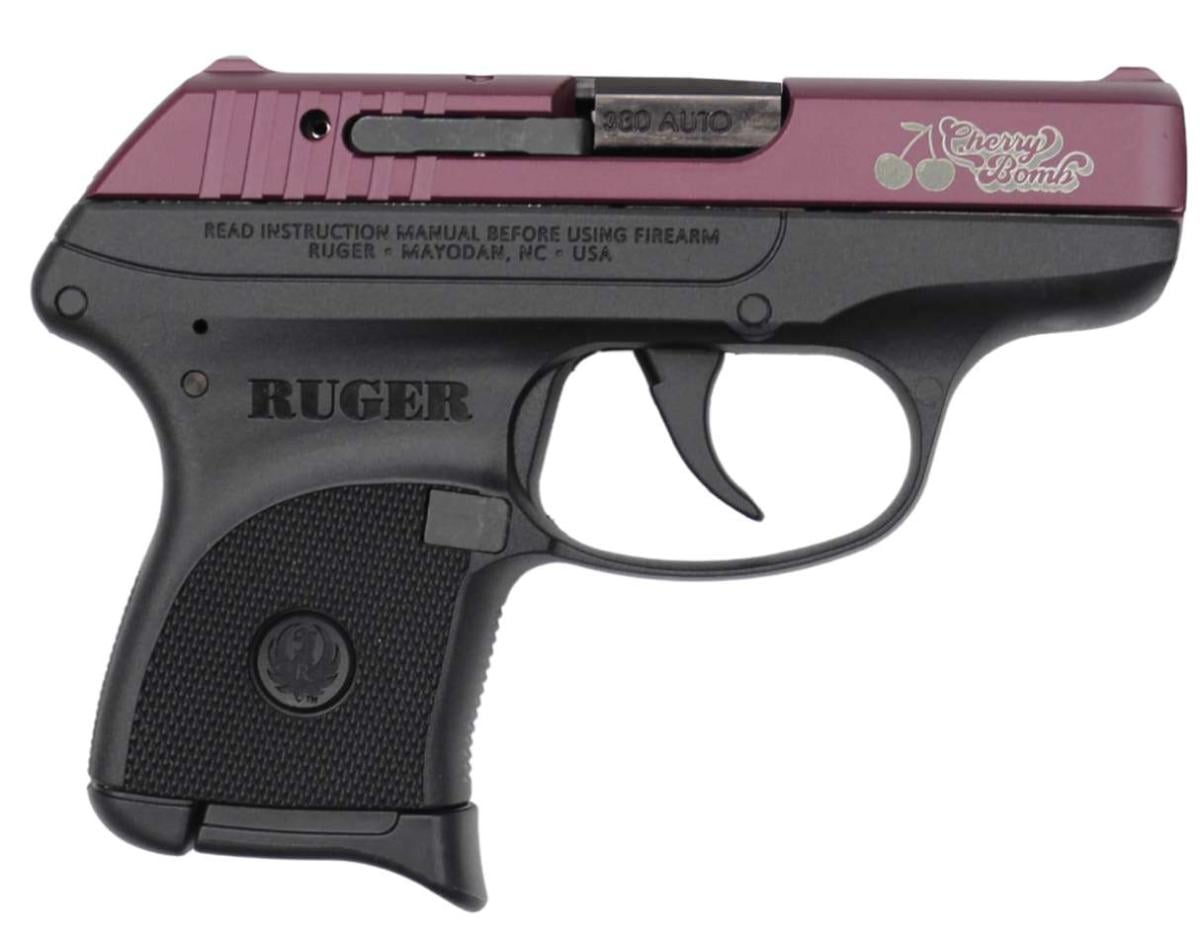 Ruger LCP Cherry Bomb / Black 380 ACP