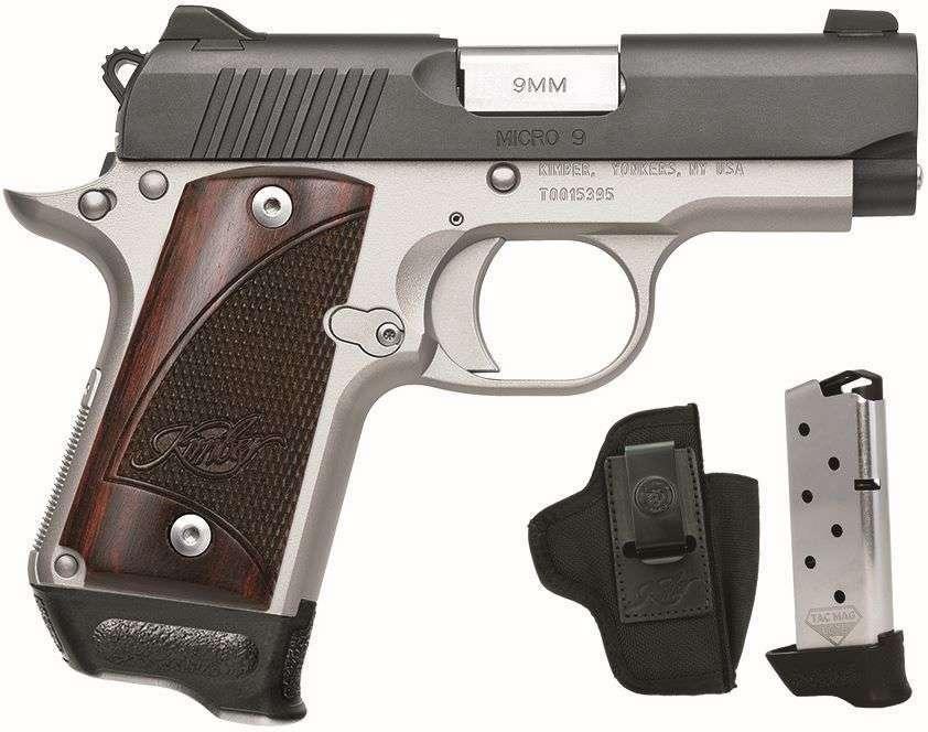 Kimber Micro 9 RTC 9mm 7+1 3.15" Ramped Barrel Black KimPro II Flared/Lowered Ejection Port