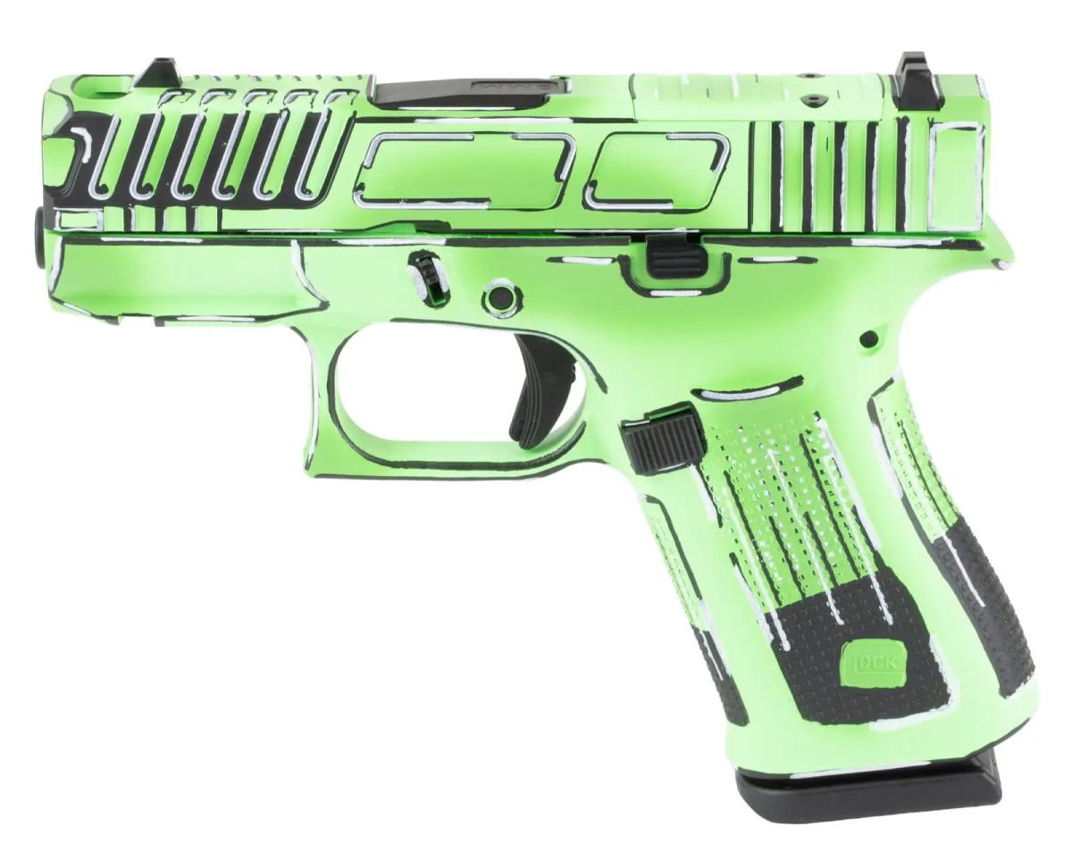 Glock 43X Anime Green 9mm