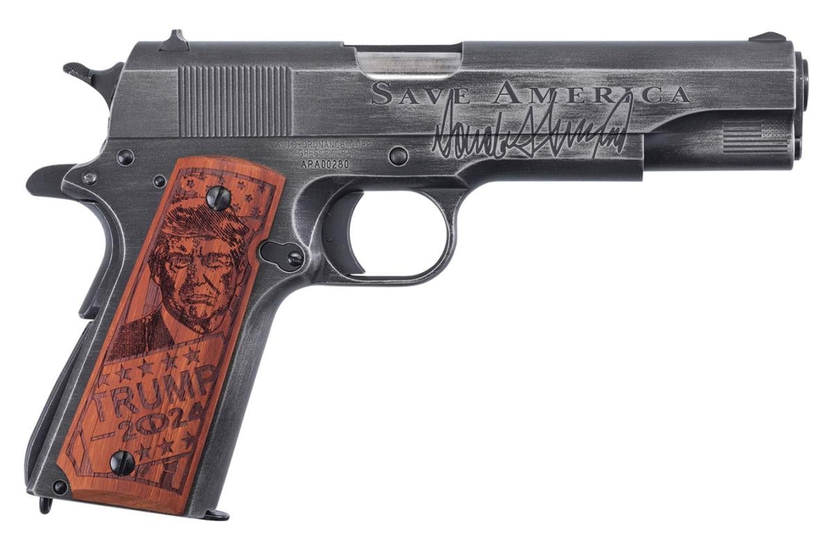 Auto Ordnance 1911 Trump Save America 45 ACP