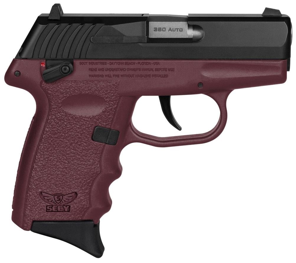 SCCY Industries CPX-4 Crimson Red .380 ACP