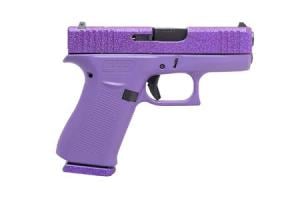 Glock G43X Purple Voodoo GlitterGunz 9mm