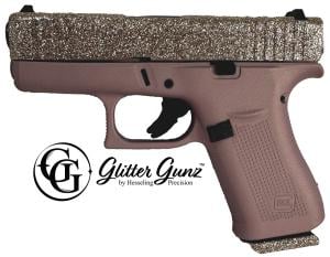 Glock 43X "Champagne Glitter" 9mm