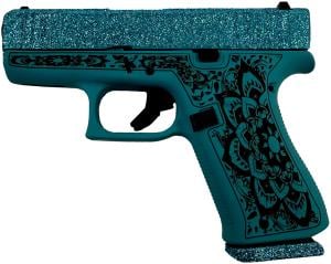 Glock 43X "Glitter Mandala" 9mm