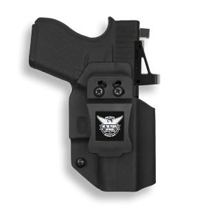 WE THE PEOPLE Glock 43/43X w/ Red Dot IWB Black Kydex Holster