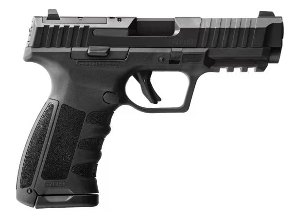 Ranger Arms RA9 Defence02 9mm Pistol, Striker Fired, 4.17" Barrel, CZ75 Magazine Compatible, Optic Ready, 17rd Magazine, Black