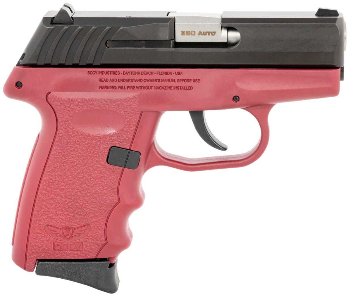 SCCY Industries CPX-3 Crimson Red .380 ACP