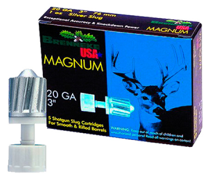 Brenneke Magnum 20-Gauge Slug Shotshells - 5 Rounds