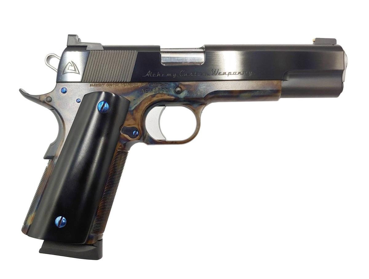 Alchemy Custom Weaponry Prime Color Case Hardened 1911 9mm