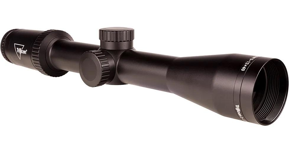 Trijicon Huron Rifle Scope 30mm Tube 3-12x 40mm BDC Hunter Holds Reticle Satin Black SKU - 488231