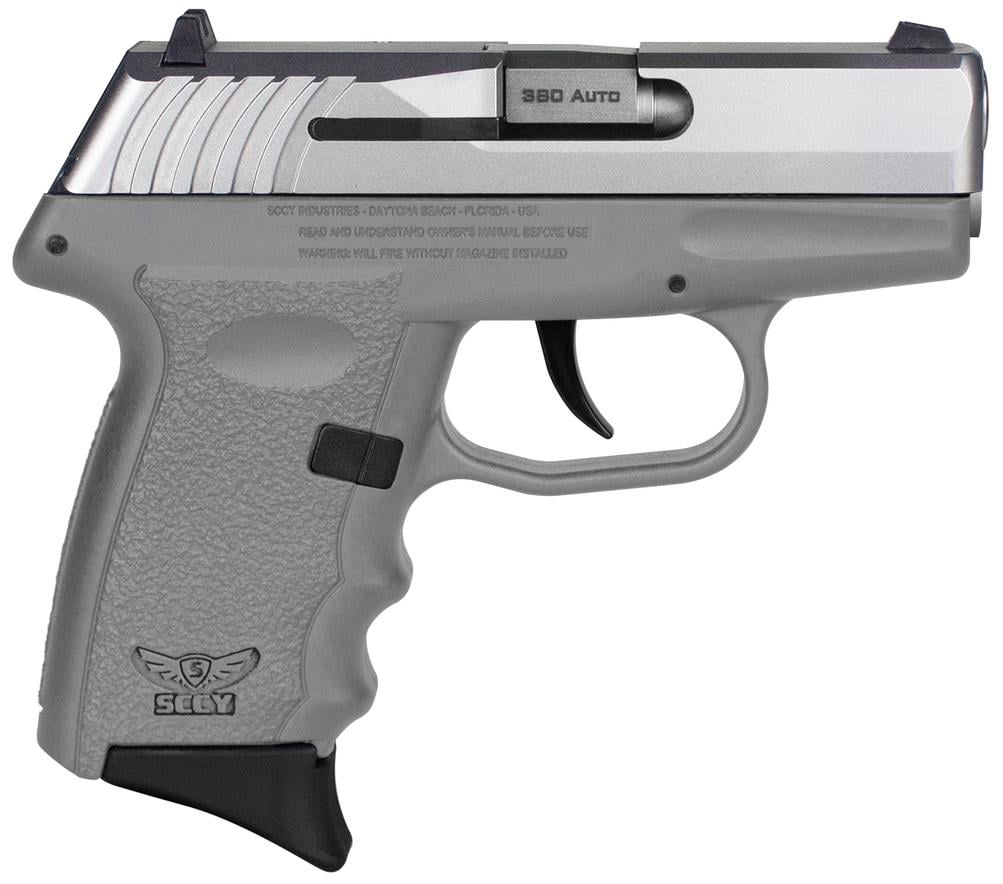 SCCY Industries CPX-3 Sniper Gray/Stainless .380 ACP