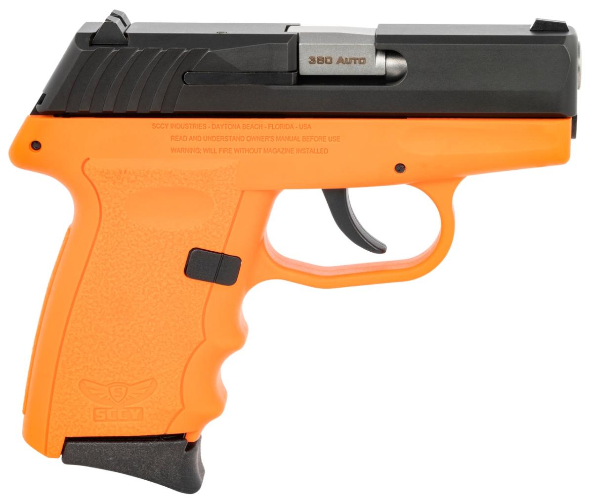 SCCY Industries CPX-3 Orange .380 ACP