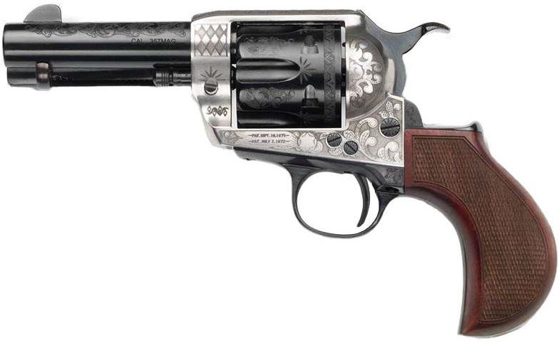 Pietta Alchemista Enhanced Silver / Wood 357 Mag