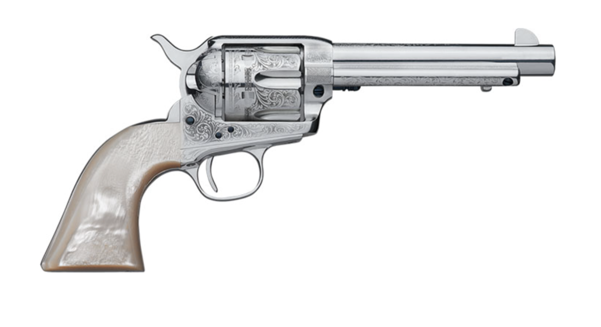 Uberti 1873 NM Engraved Cattleman 45 Long Colt