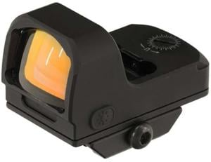 UTG OP3 Micro, Red 4.0 MOA Single Dot, Adaptive Base, Black