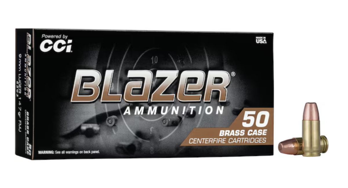 Blazer Brass 9mm 147 Grain FMJ 1000 Rounds
