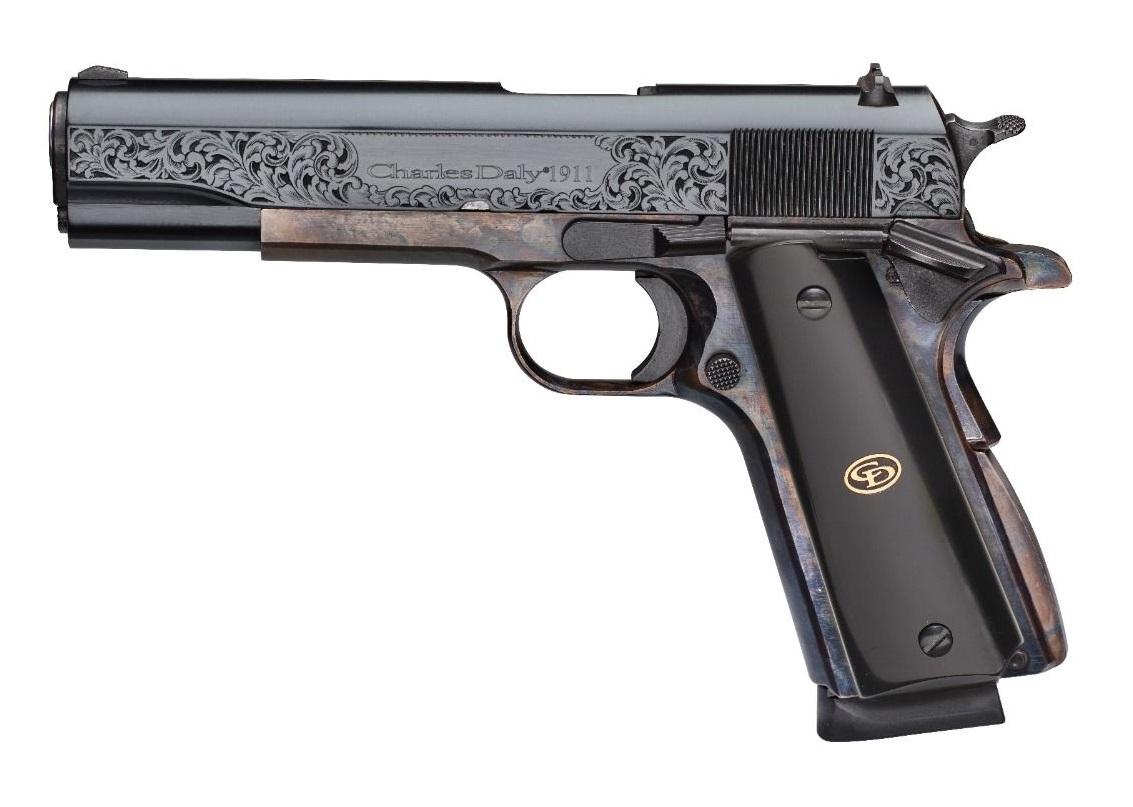 Charles Daly 1911 Field Engraved 45 ACP