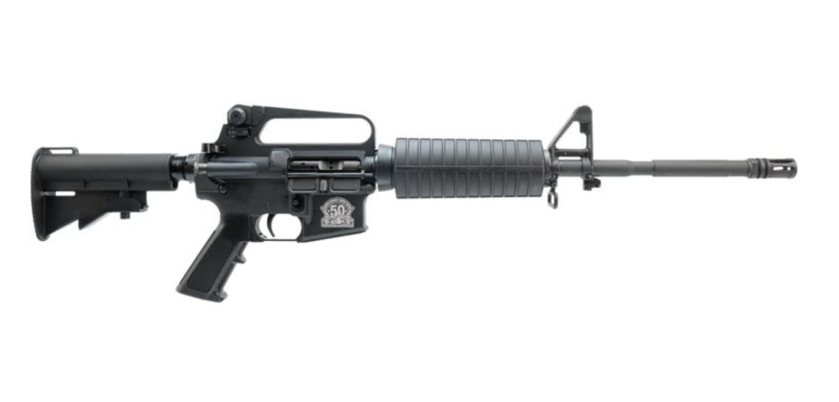 Bushmaster XM15A2 Patrolman's Silver Edition 223/5.56
